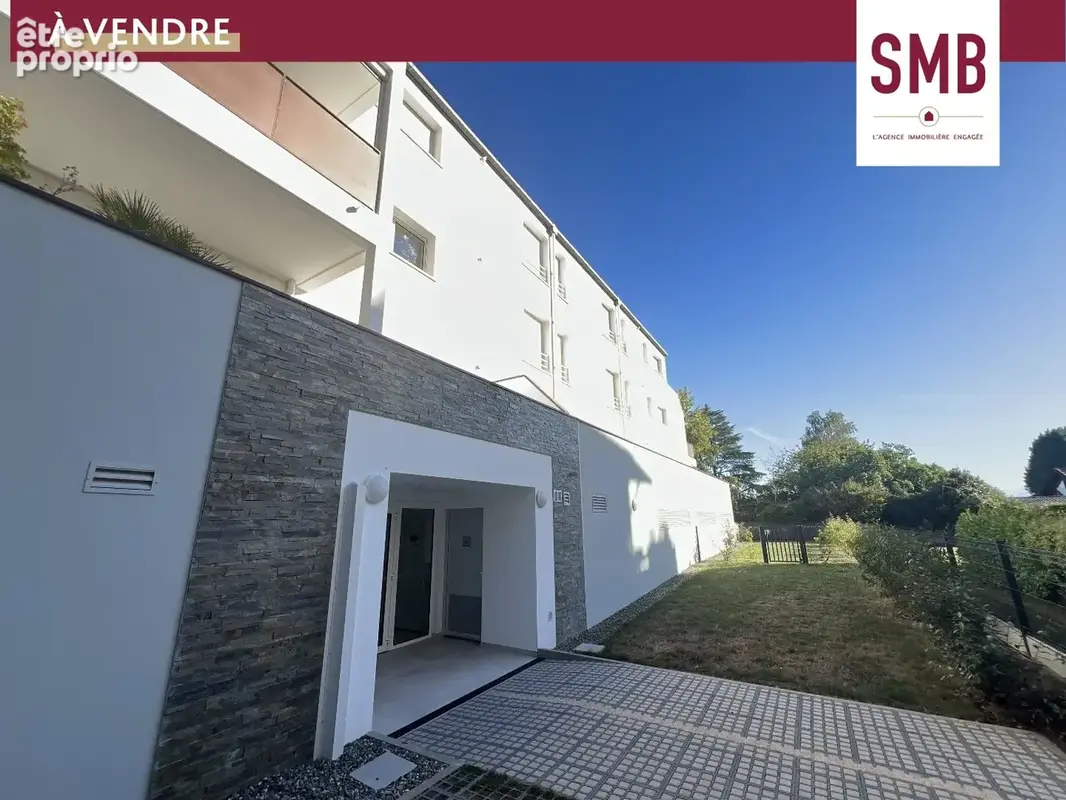 Pau : Appartement T5 avec 2 grandes terrasses, 1 jardin privatif, 1 garage pour 2 véhicules en Sous-sol - photo 1