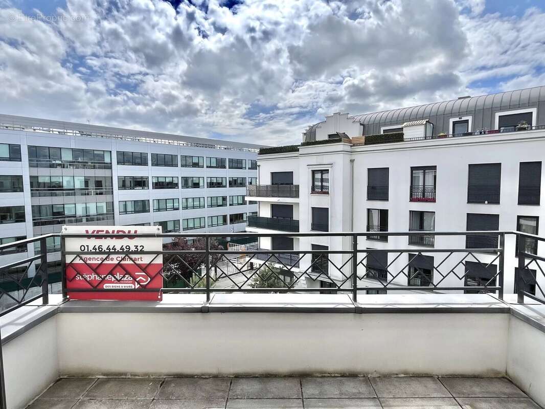92140 clamart - appartement 3/4 pièces avec balcon et parking - photo 3