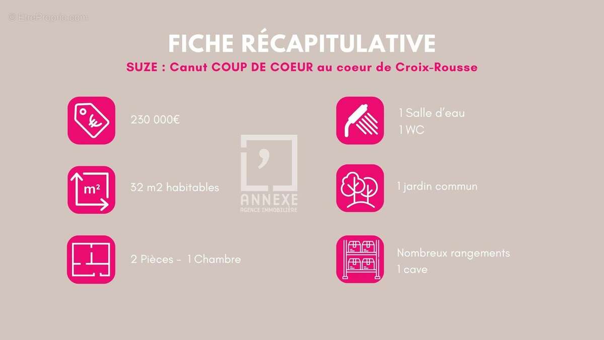 Appartement à LYON-4E