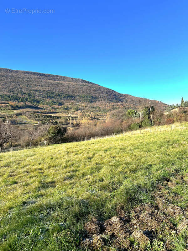 La roche sur le buis - beau terrain 1058m2 avec vue - photo 2