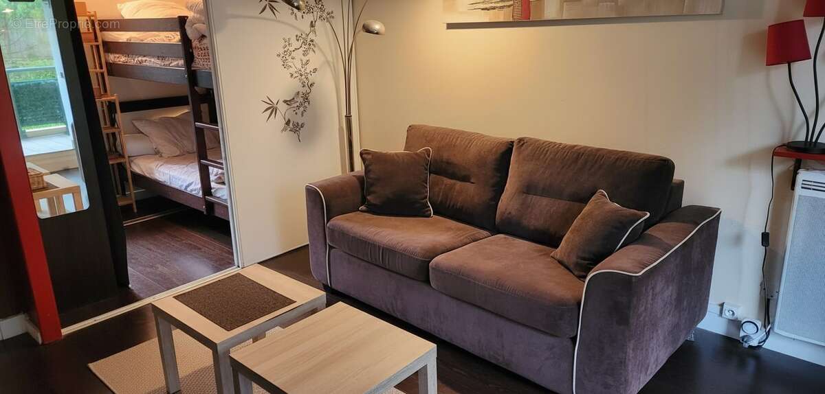 Salon côté chambre - Appartement à ANGLET