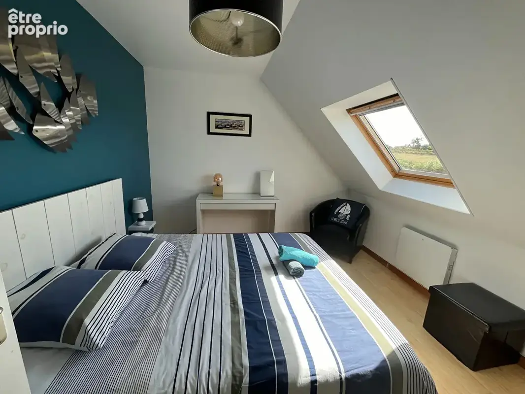 VENTE d'une maison T7  à PORSPODER -vue mer- piscine couverte - photo 10