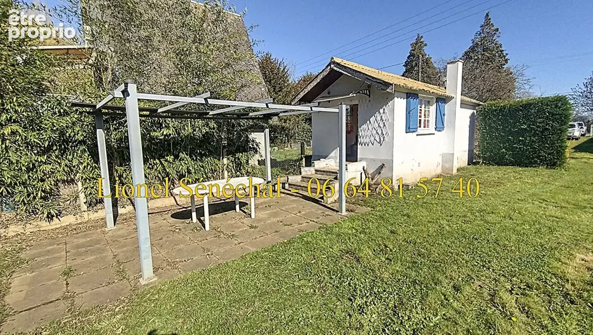 Terrain de loisirs de plus de 500 m2 + un chalet de loisirs en dur de 18 m2  avec un accès direct à la rivière - photo 4