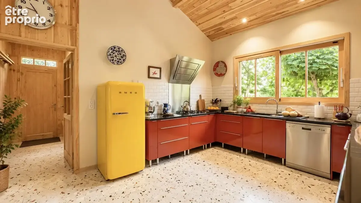 Ensemble immobilier dont villa ossature bois de type t4 de 165  +  dependance de 120 m2 - photo 9