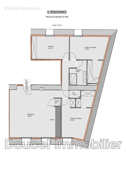 Appartement à THEZAN-LES-BEZIERS