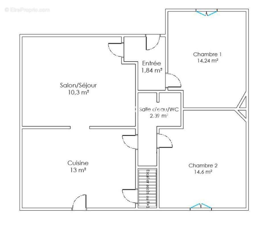 Maison 57 m² à Poitiers  - photo 20