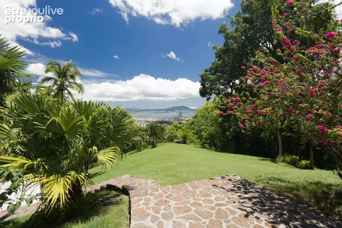 Didier Fort-de-France – Propriété T5 - piscine- Vue panoramique Baie de Fort-de-France - photo 11