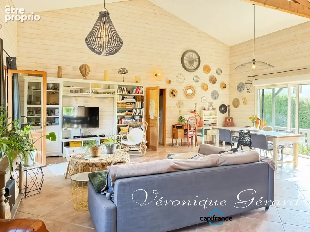 Maison de Plain-pied de 170 M2 en ossature bois, très lumineuse édifiée sur sous-sol - photo 2
