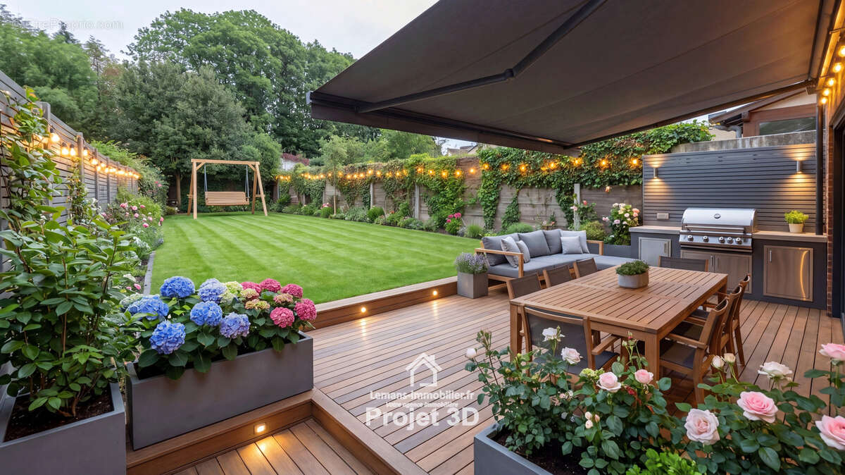 Maison T4 avec jardin et garage   Quartier Batignolles - photo 8