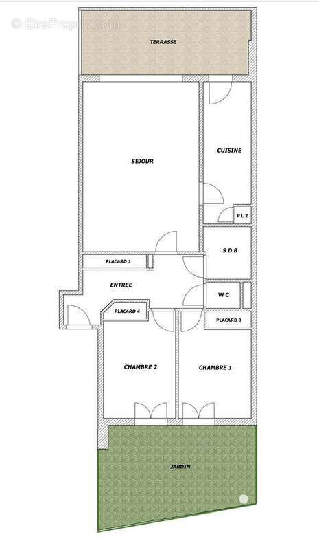 Appartement 69 m² à Saint-Laurent-Du-Var  - photo 3