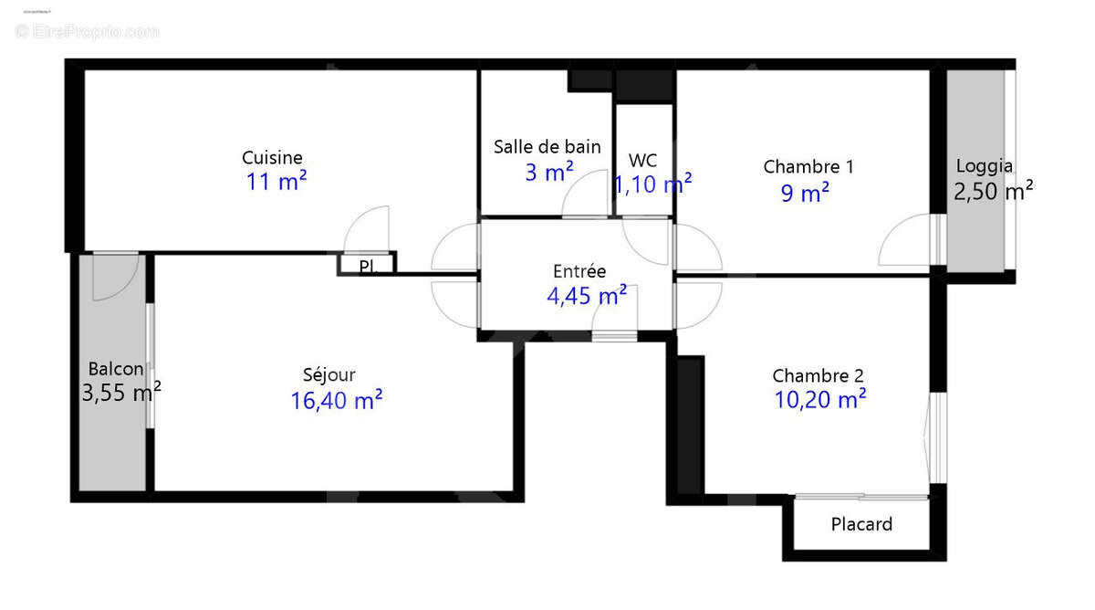 Appartement à MARSEILLE-5E