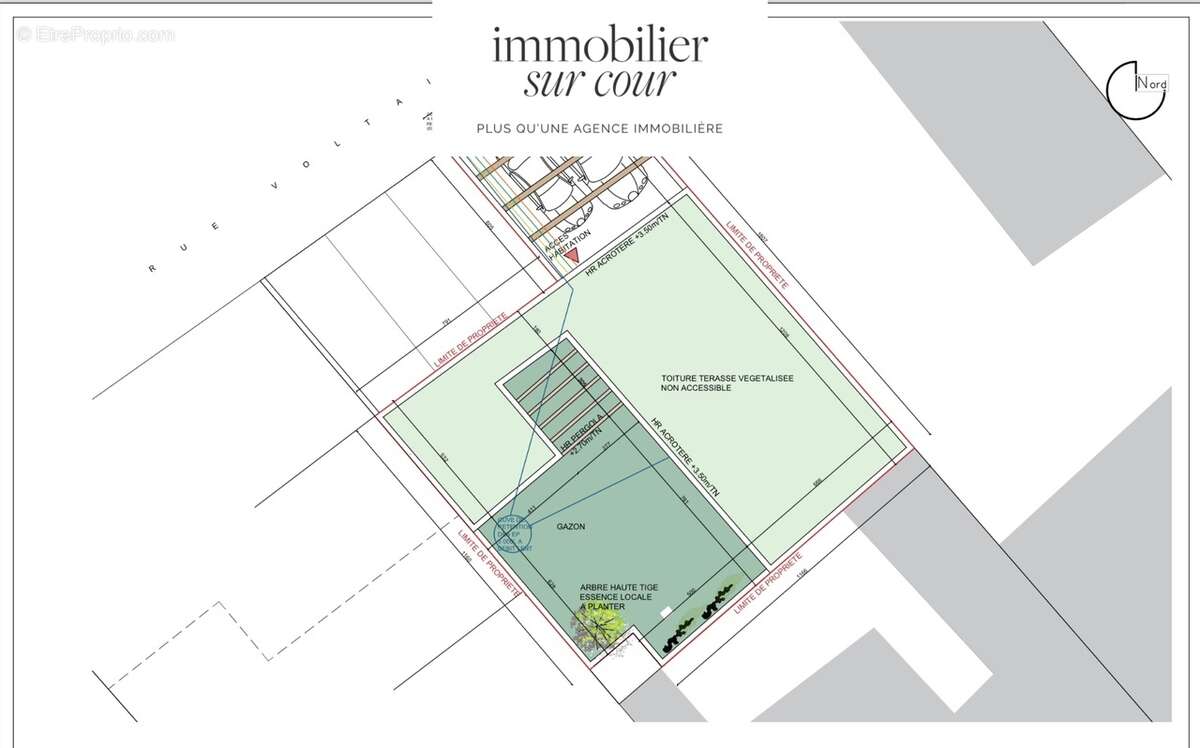 Terrain à LA TALAUDIERE