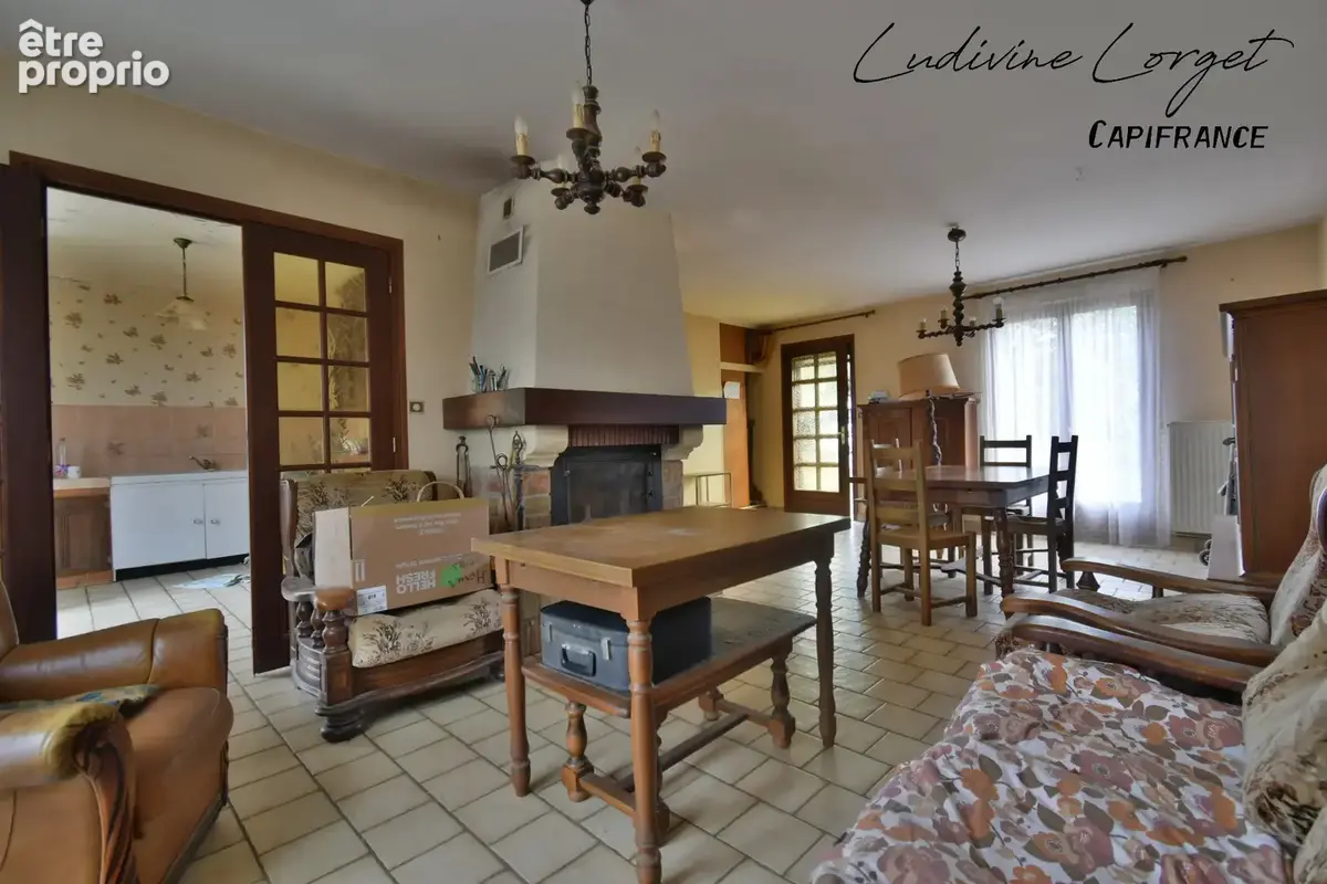 Neuilly saint front (aisne) maison de plain-pied a vendre – 66 m²  – 1 chambre – sous-sol total – grand balcon – terrain de 1 04 - photo 2