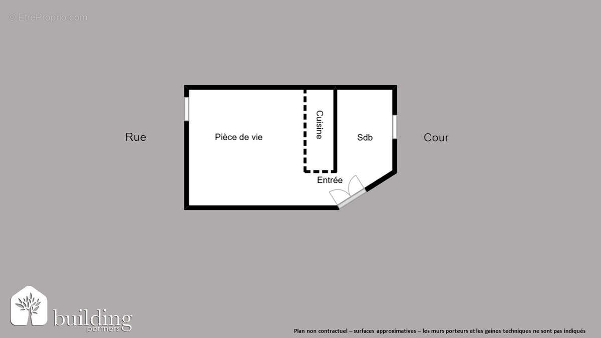 Batignolles Cardinet Paris 17ème - Studio 19 m² - photo 2