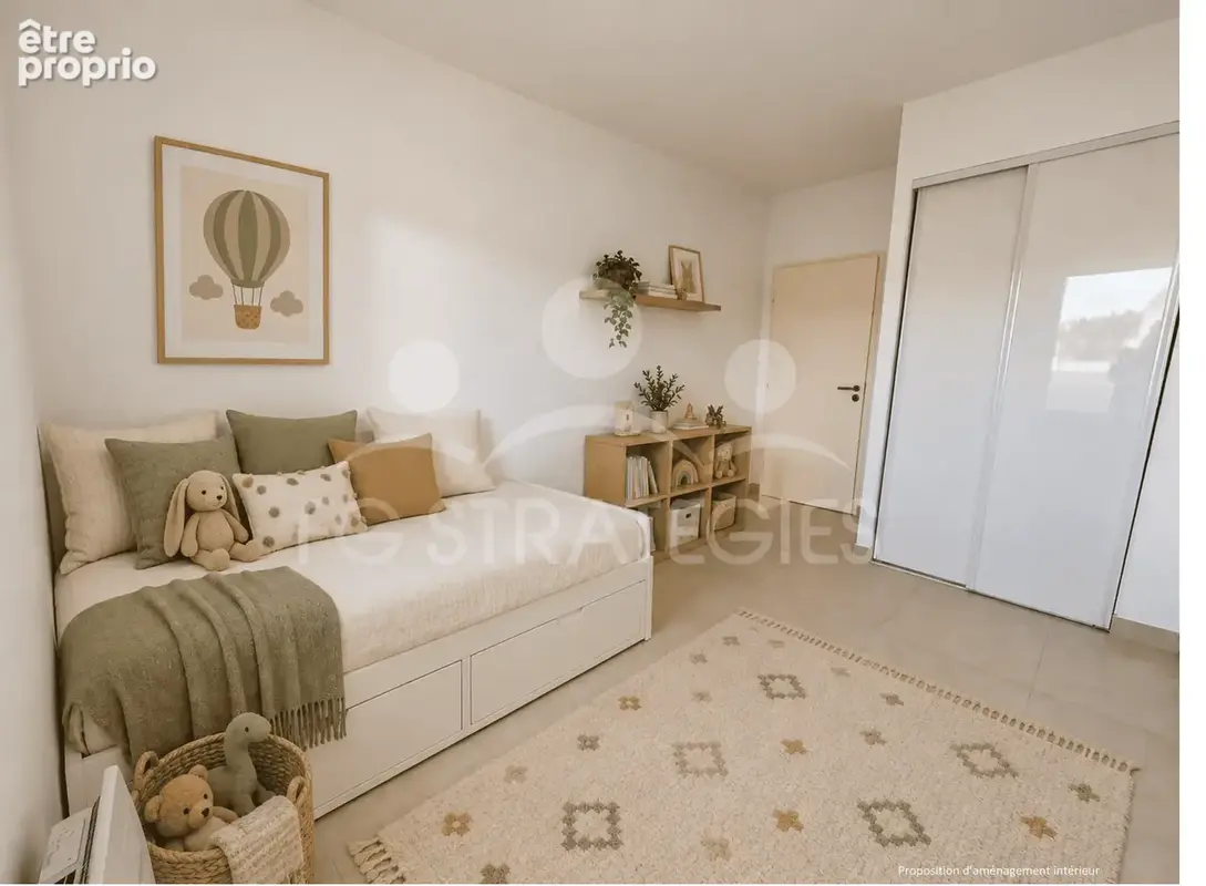 ST AUNES   T3 avec terrasse, cave, garage double - DPE A - photo 6