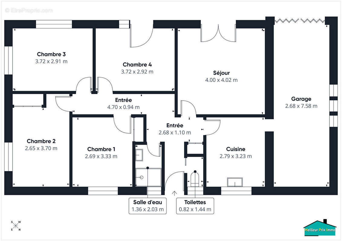 Maison MACHECOUL 4 chambres - photo 3