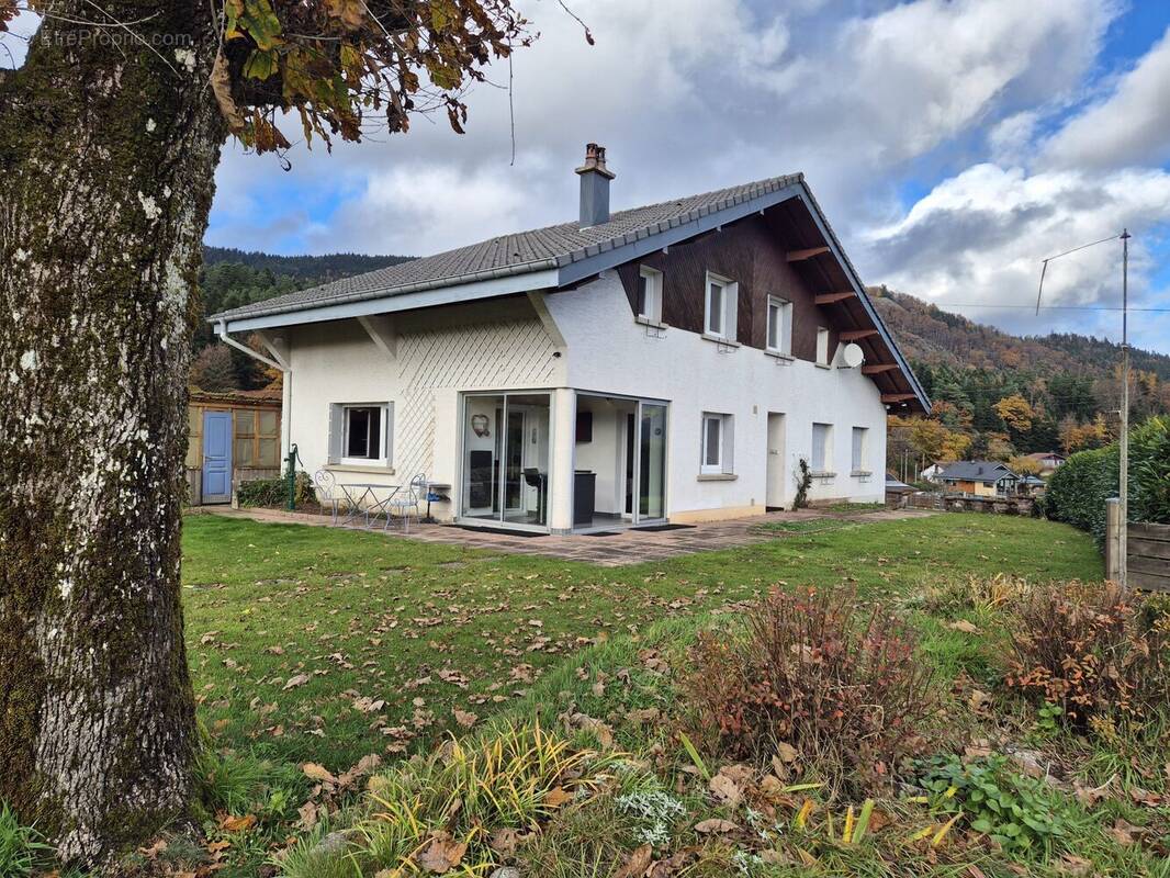 facade Sud-Ouest - Maison à SAINT-AME