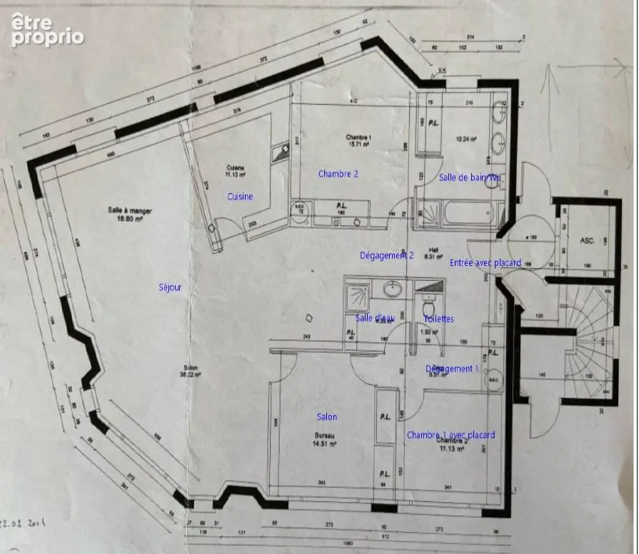 Appartement La Baule Escoublac 5 pièce(s) 140 m2 - photo 11