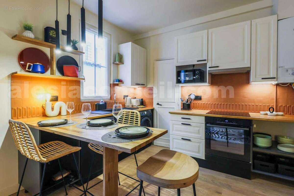 brez18-sarf-cuis3 - Appartement à PARIS-14E