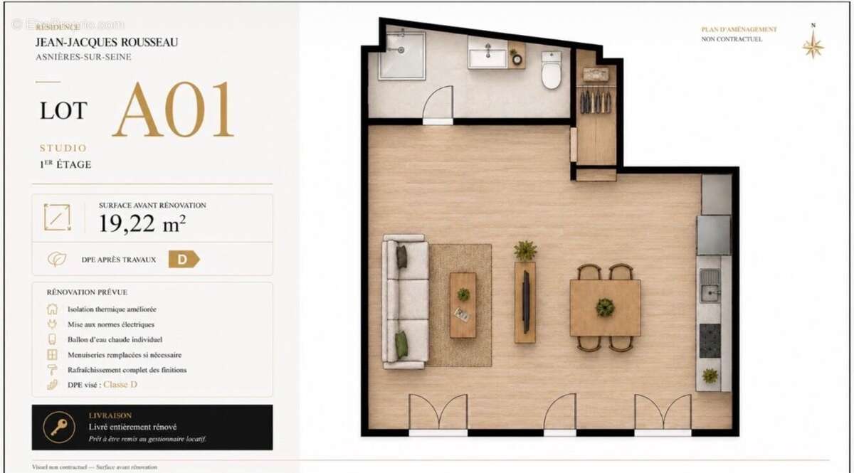 Photo 1 - Appartement à ASNIERES-SUR-SEINE