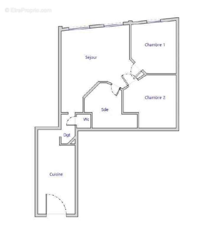 Appartement à TROUVILLE-SUR-MER