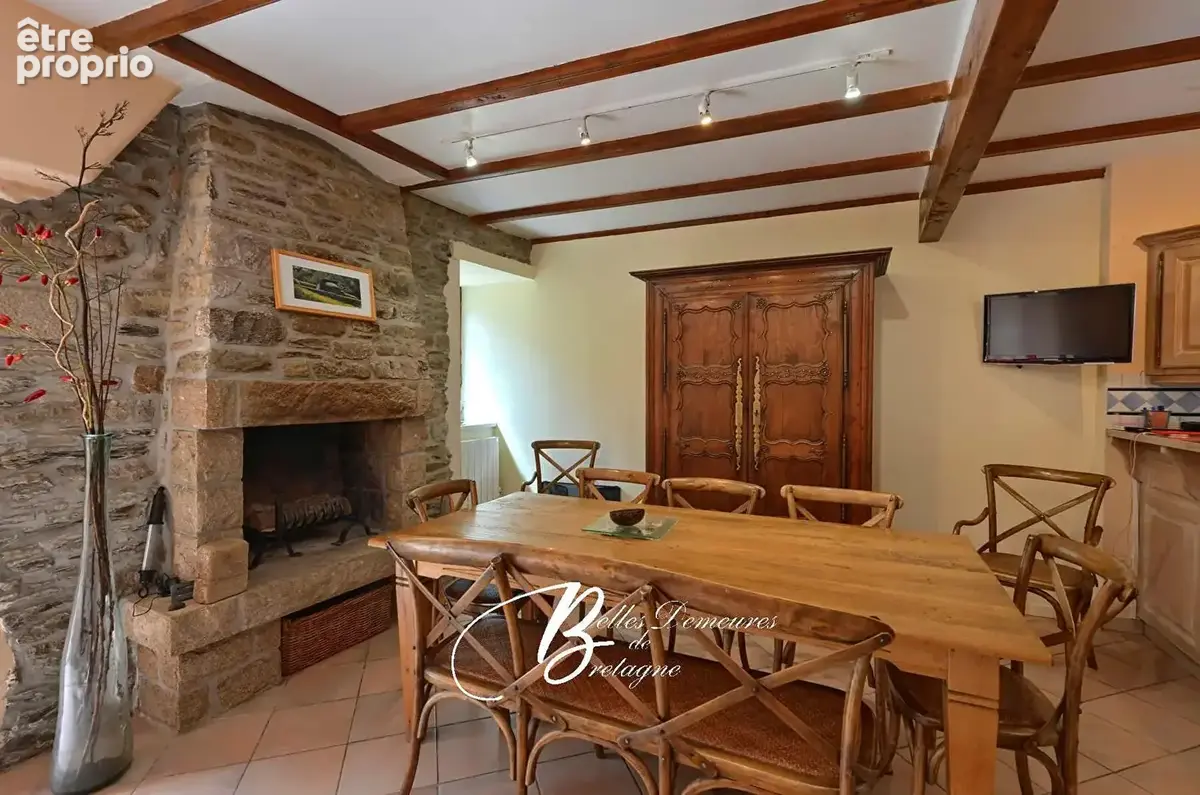 A vendre maison de caractère en pierre centre historique de Tréguier - photo 7