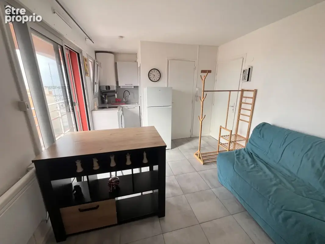 Studio vue port avec balcon - photo 5