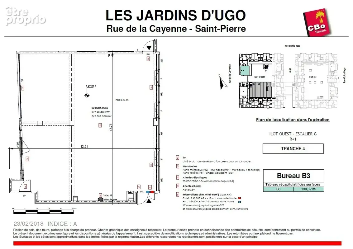 A vendre / Bureaux neufs Centre-ville St Pierre - photo 6