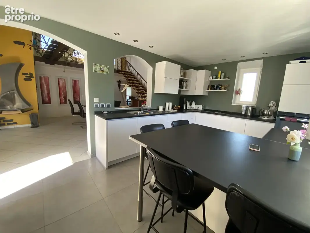 REMELFING à 5mn de SARREGUEMINES, maison d'architecte - photo 4