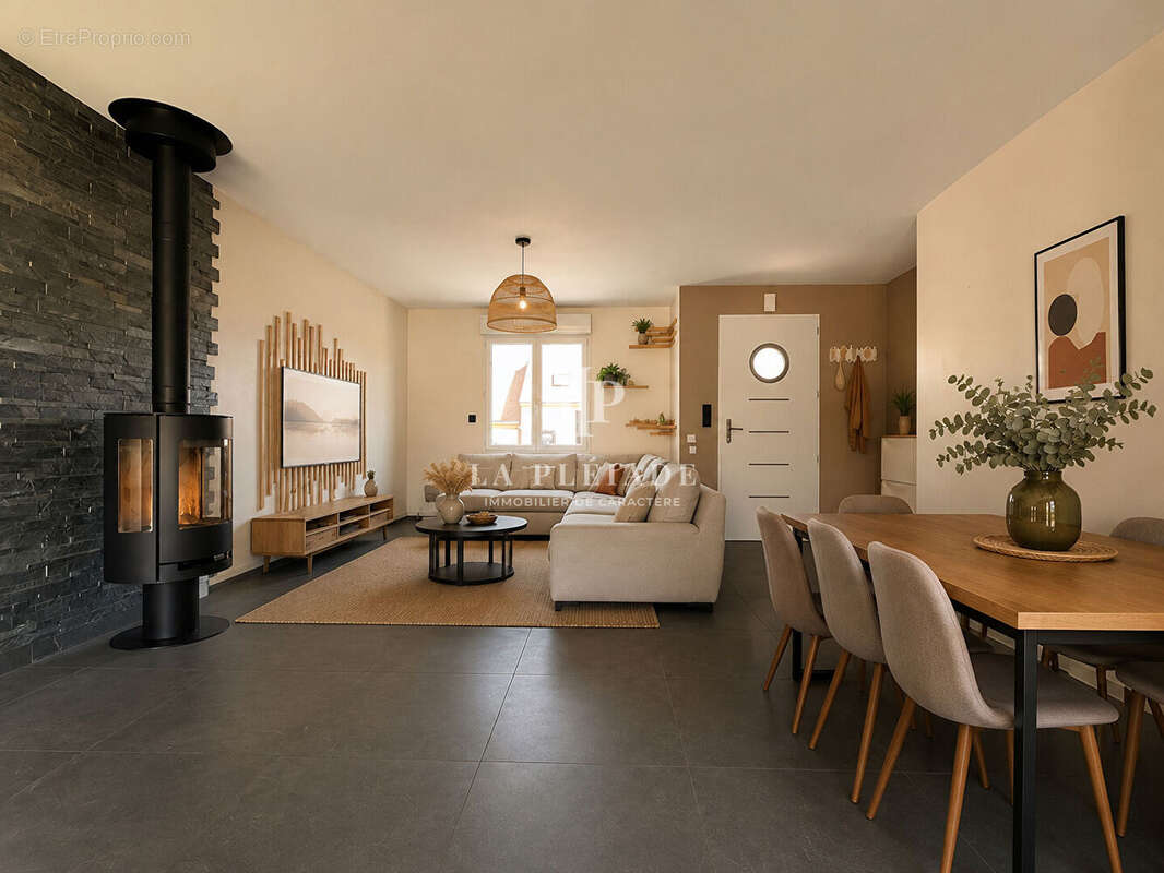 Maison contemporaine de plain-pied avec combles aménageables - photo 2