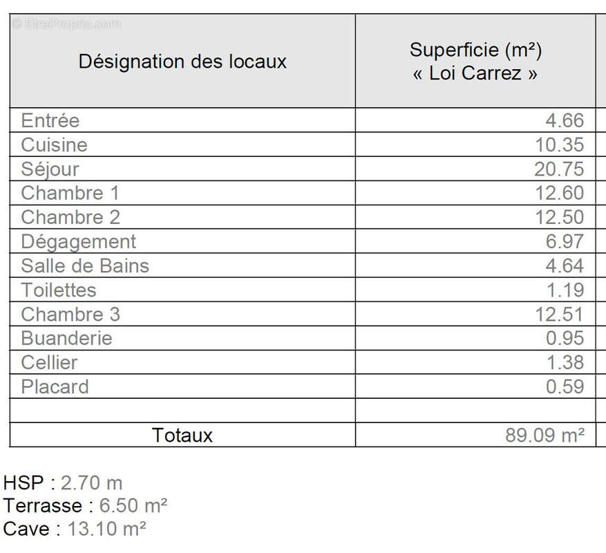 Appartement 4 pièces   89 m2   Terrasse, cave et parking   Résidence La Verboise - photo 18