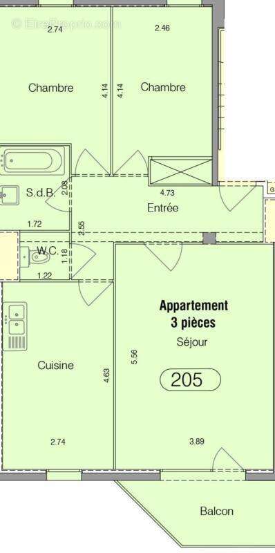 Appartement à LE HAVRE
