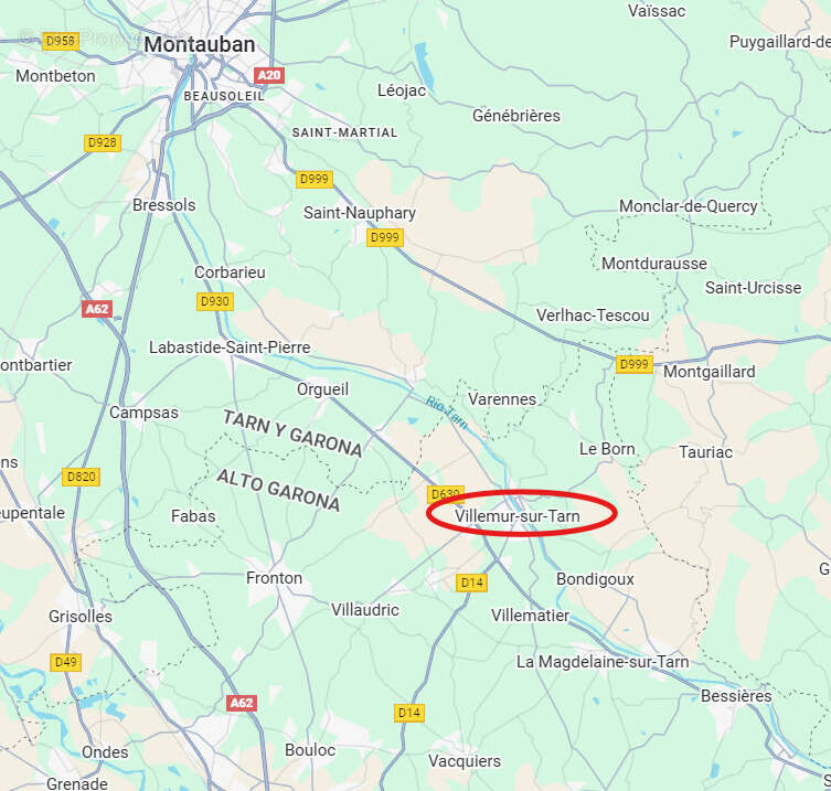 Appartement à VILLEMUR-SUR-TARN