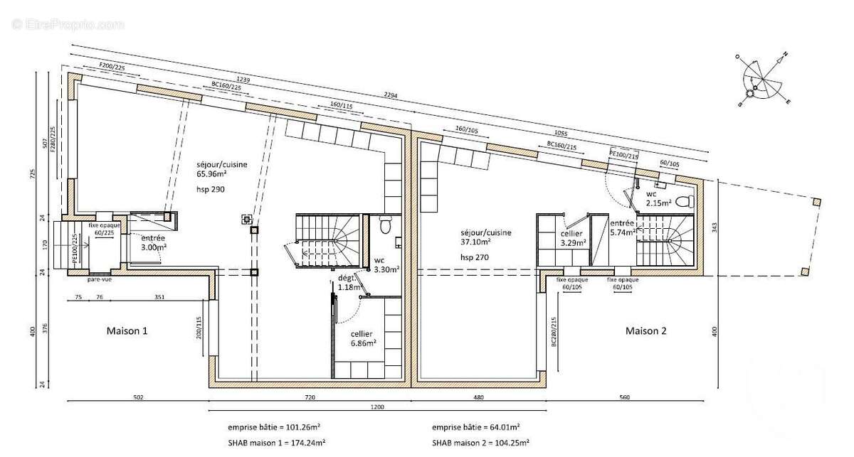 Terrain à SAINT-MAUR-DES-FOSSES