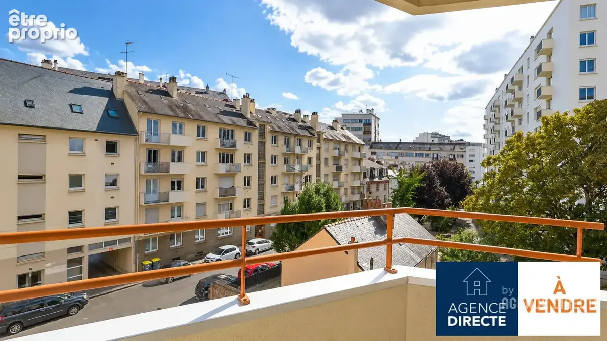Appartement Rennes 3 pièce(s) 63 m2 - Terrasse Sud et place de parking - photo 3
