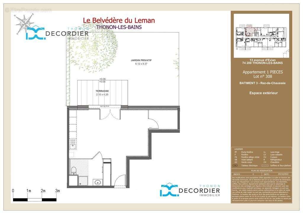 Appartement à THONON-LES-BAINS