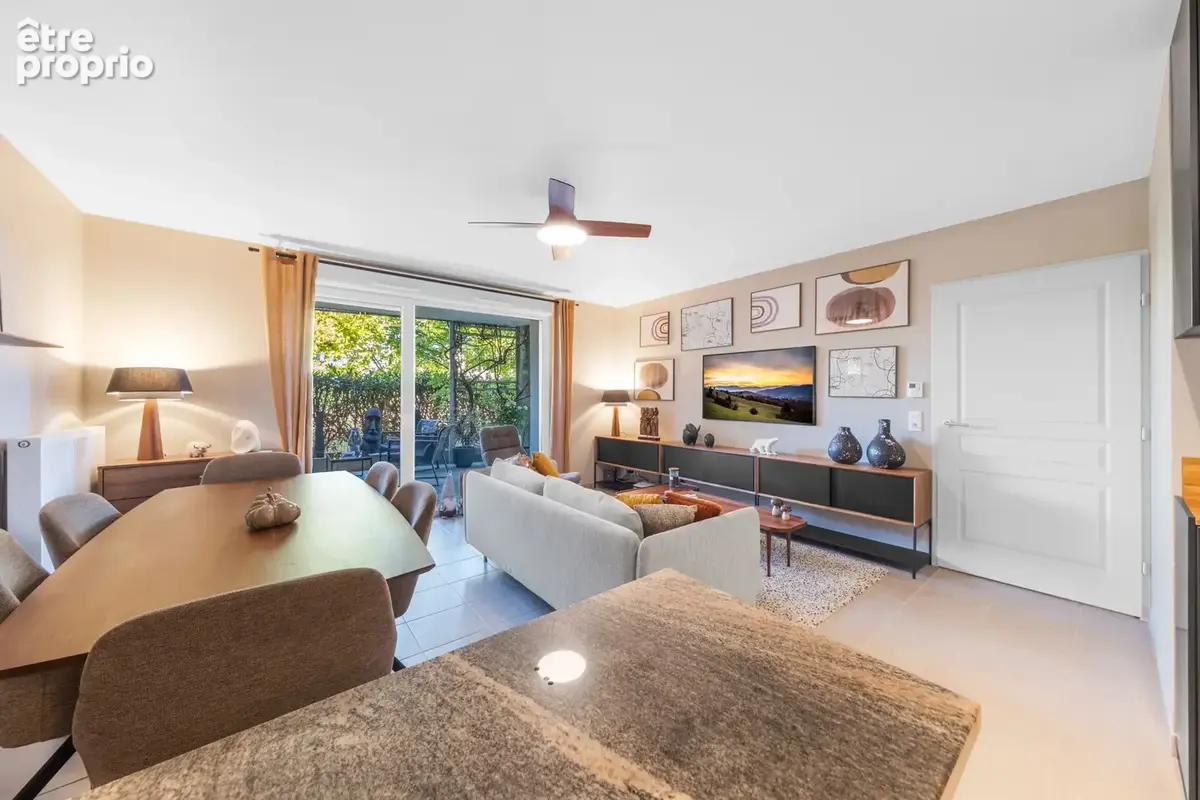 Appartement T3 récent avec jardin privatif, terrasse Ouest et grand garage - photo 14