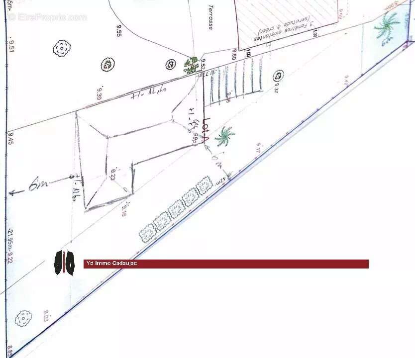 Terrain à CADAUJAC