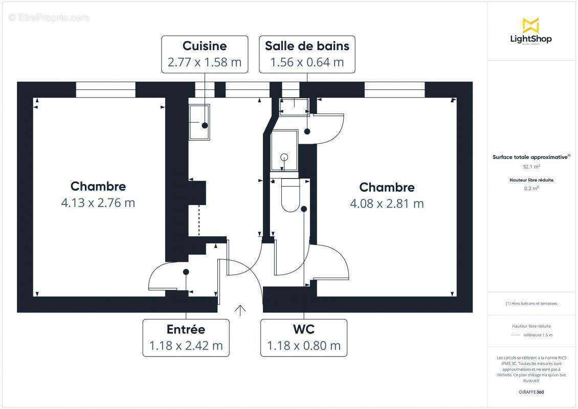 Appartement à PARIS-12E
