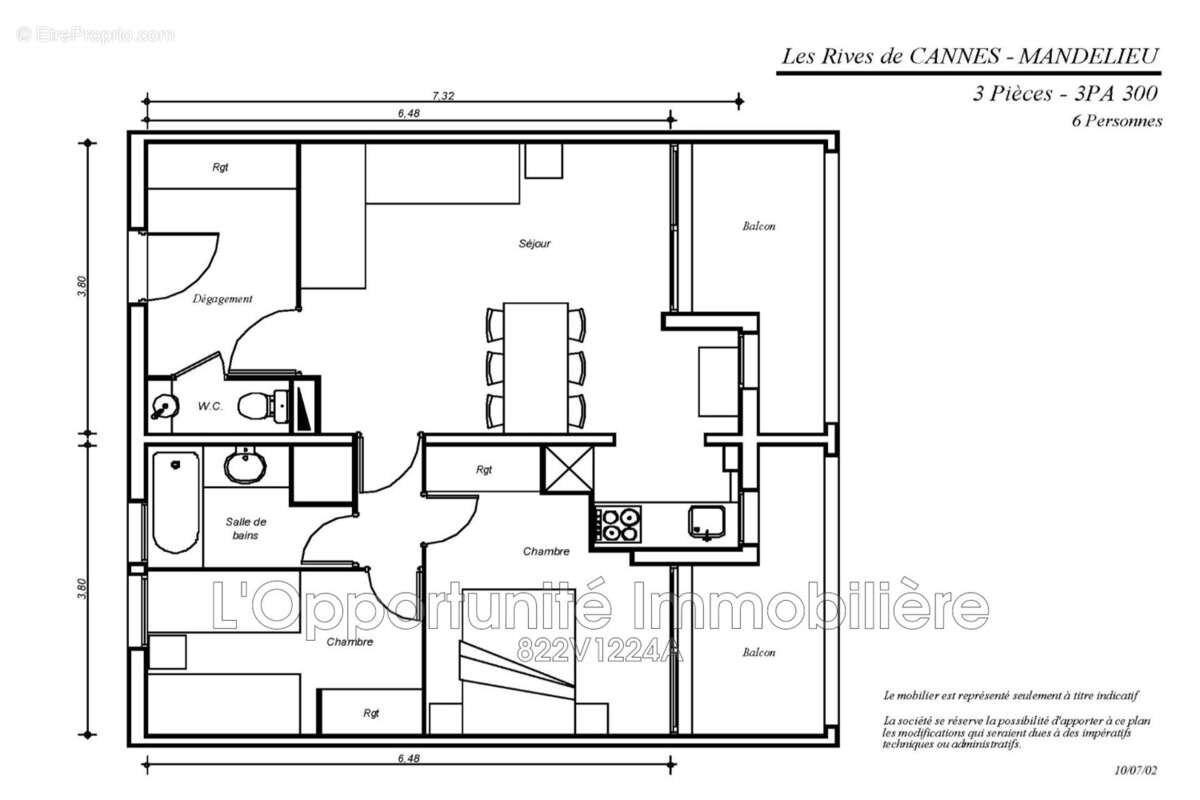Appartement à MANDELIEU-LA-NAPOULE