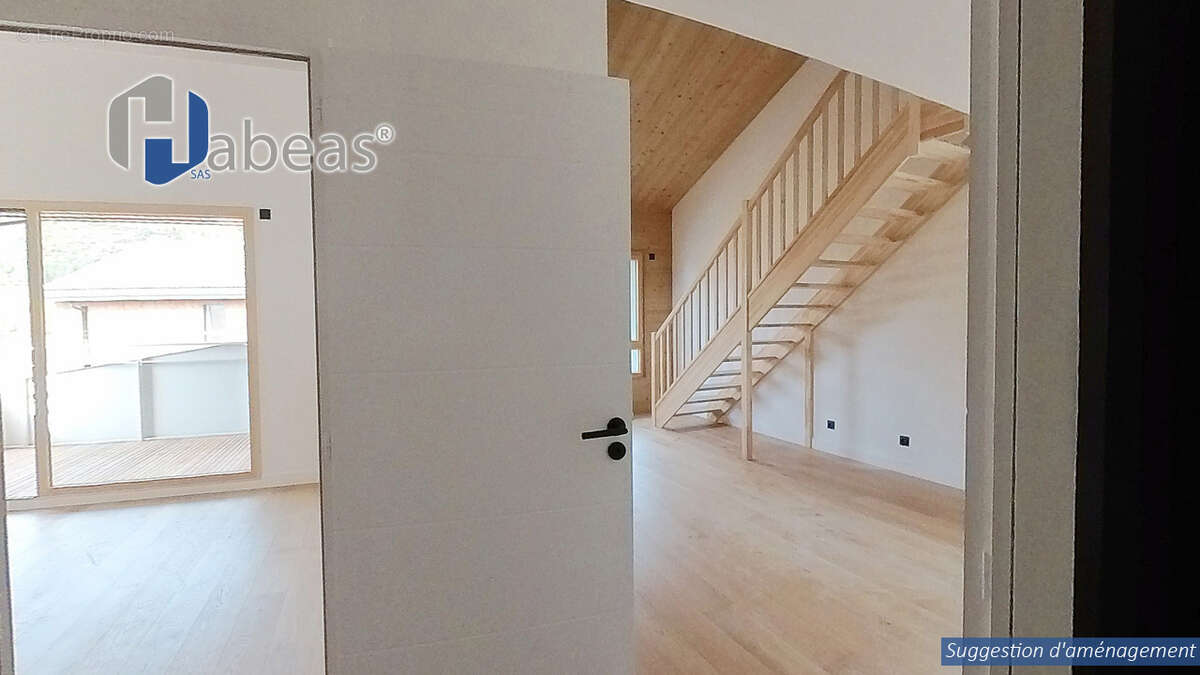 T3 Duplex, 2 chambres, 67,01m², Balcon 6m², Casier à Ski, cellier - photo 10