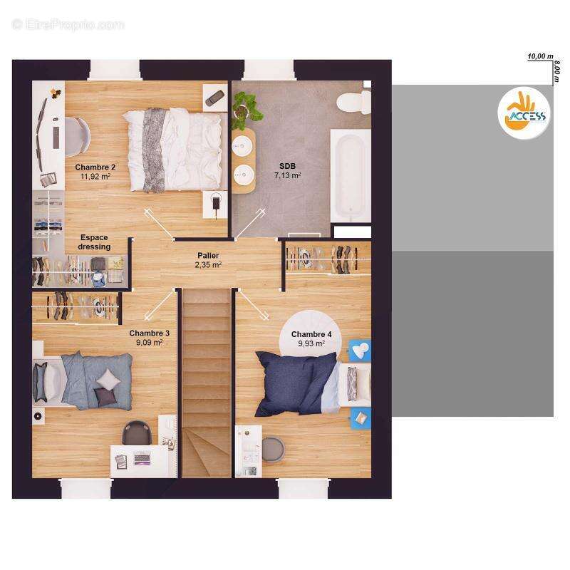 Maison 6 pièces 82 m2 - photo 7