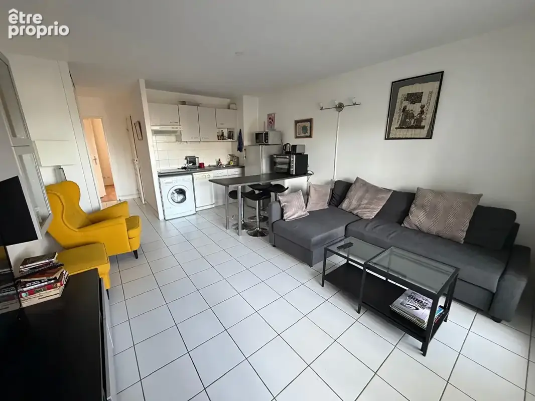 Appartement 3 pièces de 47 m² - photo 2