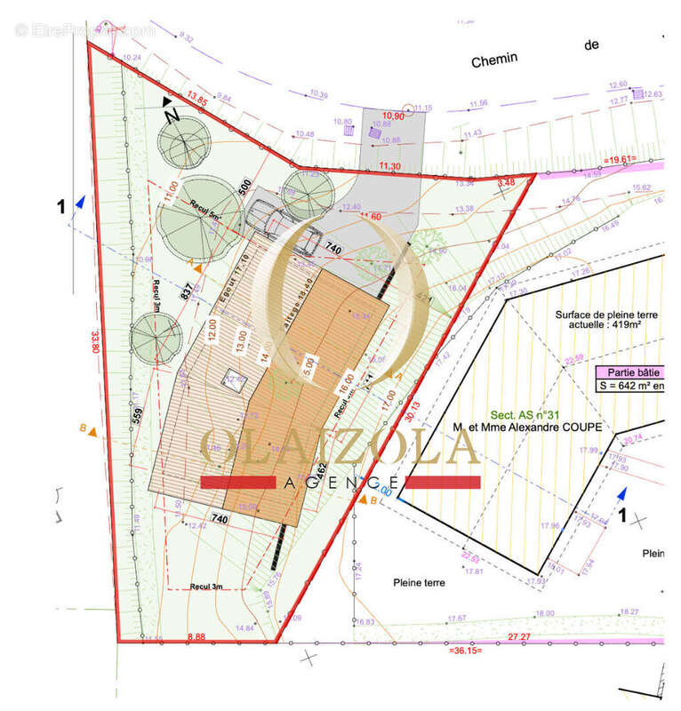 Terrain à BASSUSSARRY