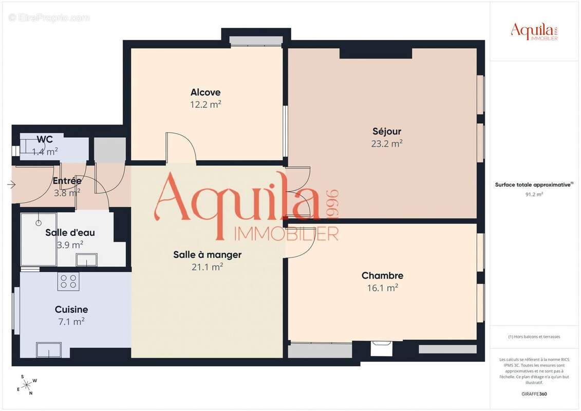 Appartement 90 m² à Lyon-7e  - photo 9