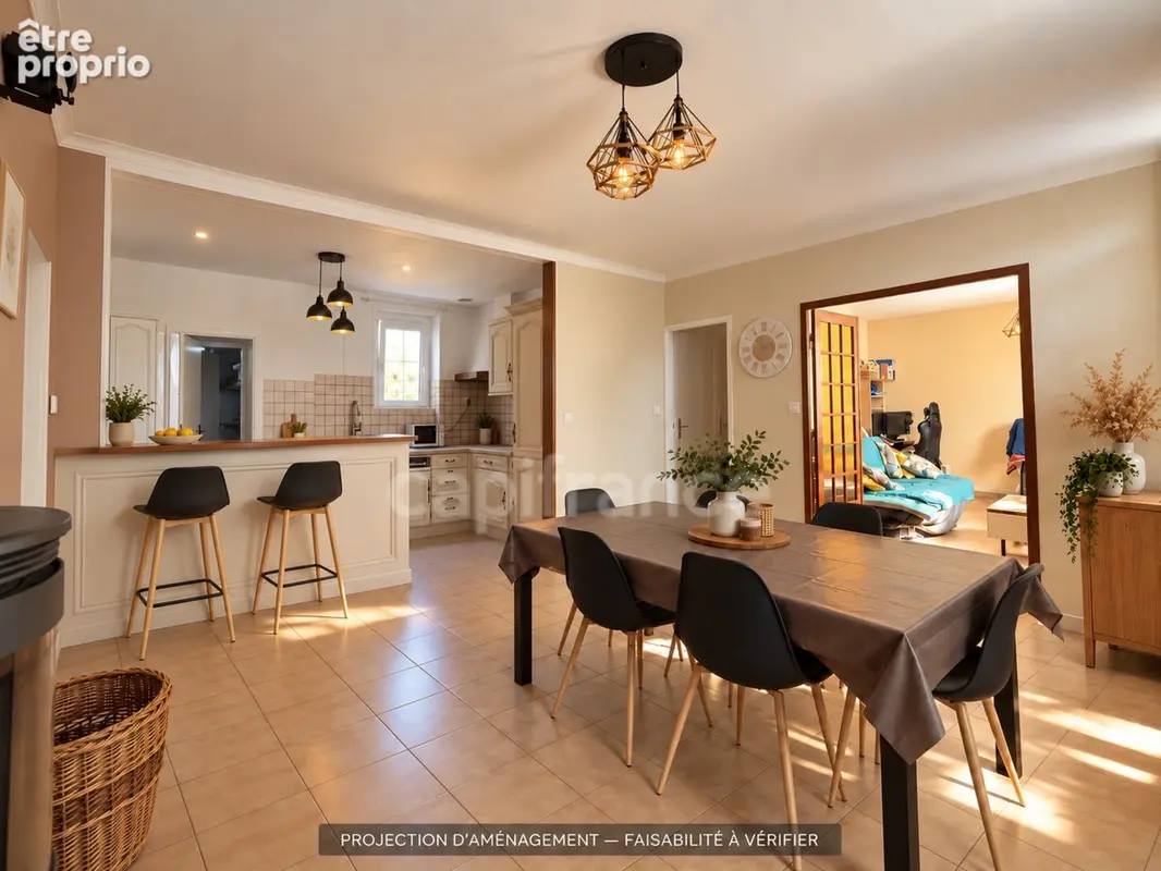 Maison à vendre 5 pièces LE THEIL (03) - photo 5