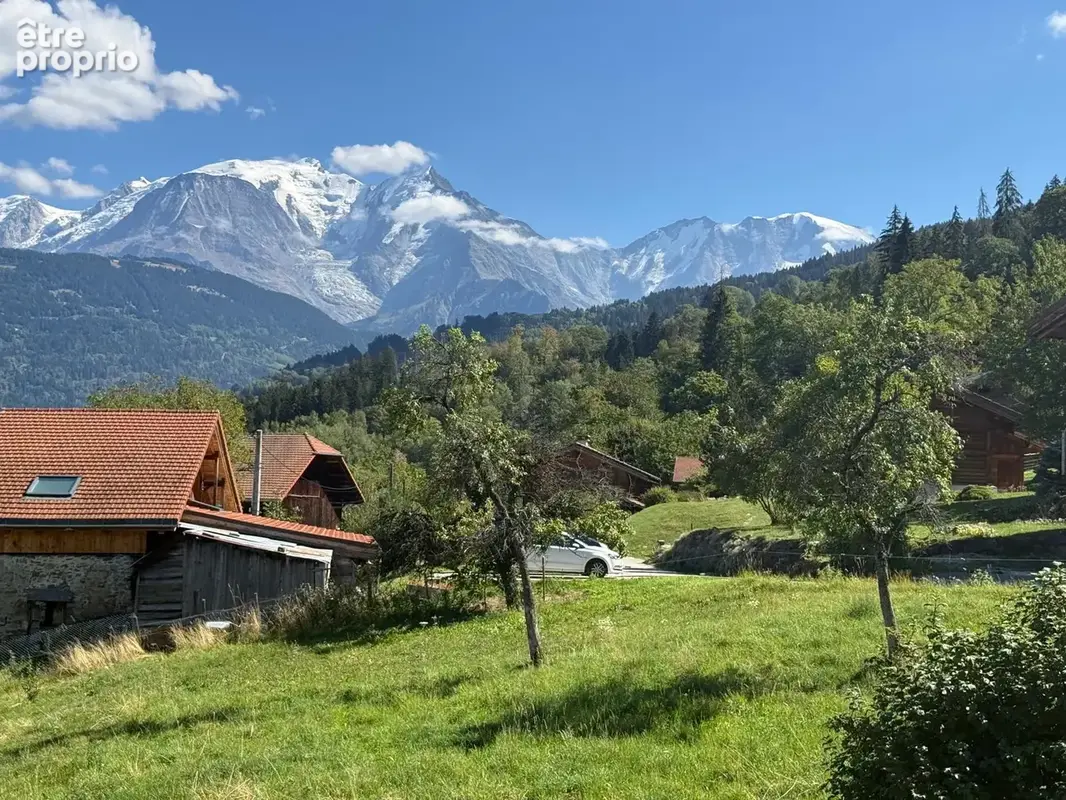 À vendre   chalet individuel + mazot   secteur prisé de domancy/cruet   vue imprenable sur le mont-blanc - photo 4