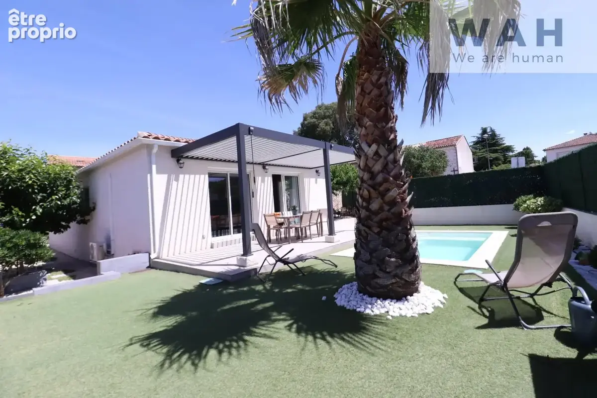 Vente maison 4 pièces avec piscine 34190 saint-bauzille-de-p - photo 2