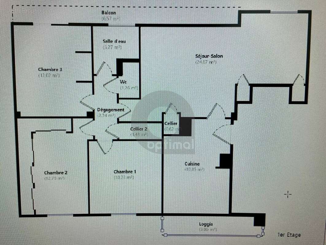 Appartement à MENTON