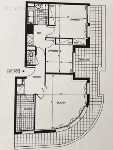 Appartement à LEVALLOIS-PERRET